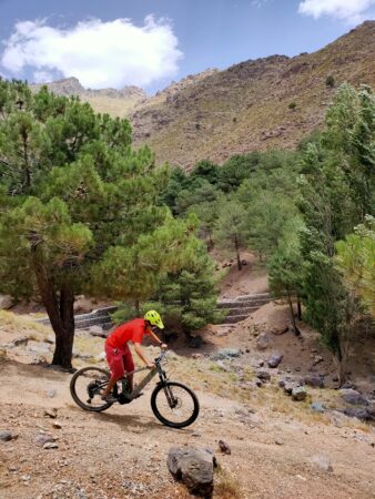 Deluxe Mountain biking touring Atlas of Marrakech
