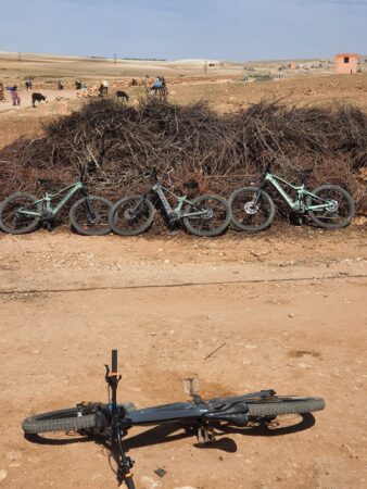 E-bike touring Atlas of Marrakech