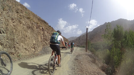 MTB tour Marrakech to Atlas Mountains