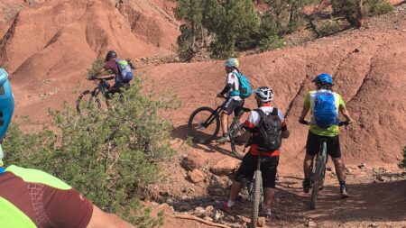 E-bike tour in the Atlas Mountains