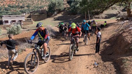 E-bike tour in the Atlas Mountains