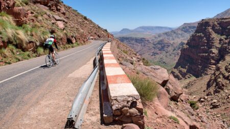Road cycling tour Atlas Mountain