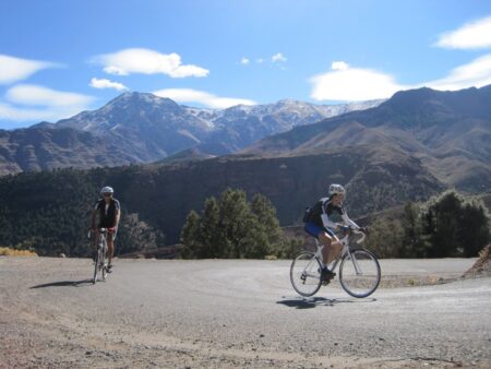 Road cycling tour Atlas Mountain